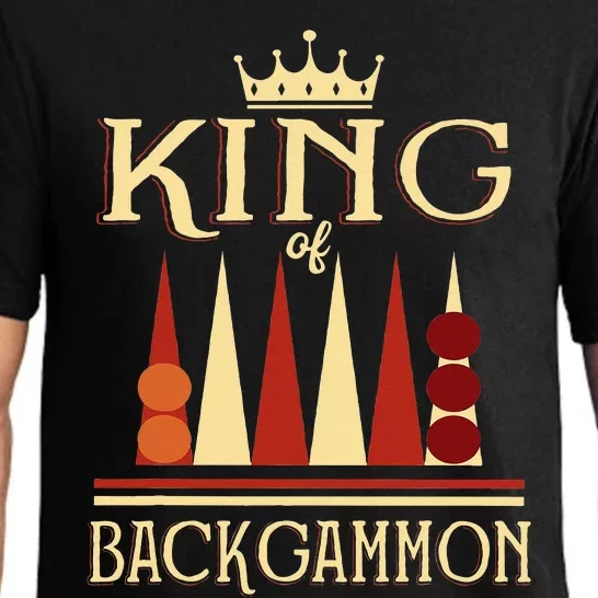 King Of Backgammon Pajama Set