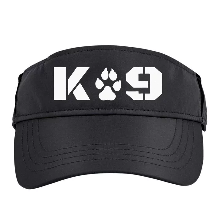 K9 Officer Canine K9 Unit Police Dog Paw Handler Trainer Adult Drive Performance Visor