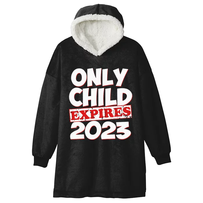 Kids Only Child Expires Big Bro Sis Hooded Wearable Blanket