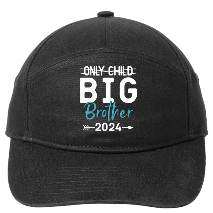 Kids Only Child Big Brother 2024 Promoted To Big Brother 2024 7-Panel Snapback Hat