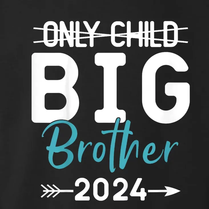 Kids Only Child Big Brother 2024 Promoted To Big Brother 2024 Toddler Hoodie