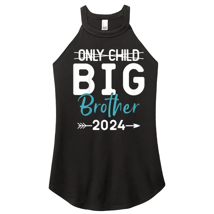 Kids Only Child Big Brother 2024 Promoted To Big Brother 2024 Women’s Perfect Tri Rocker Tank