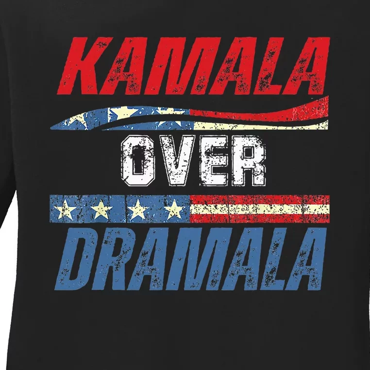 Kamala Over Dramala Ladies Long Sleeve Shirt