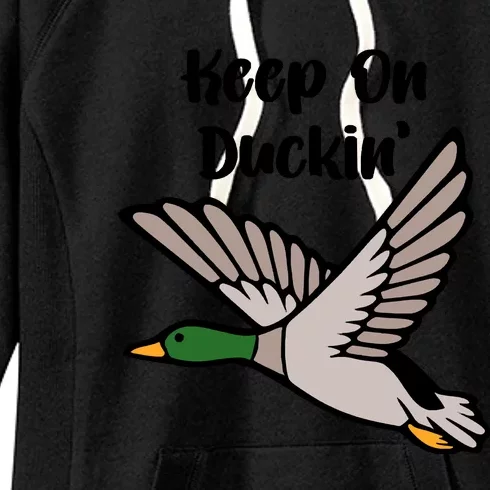 Keep On Duckin Women's Fleece Hoodie