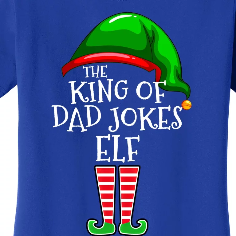 King Of Dad Jokes Family Matching Group Christmas Gift Women's T-Shirt