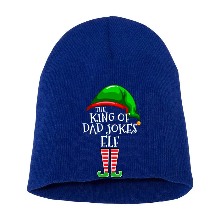 King Of Dad Jokes Family Matching Group Christmas Gift Short Acrylic Beanie