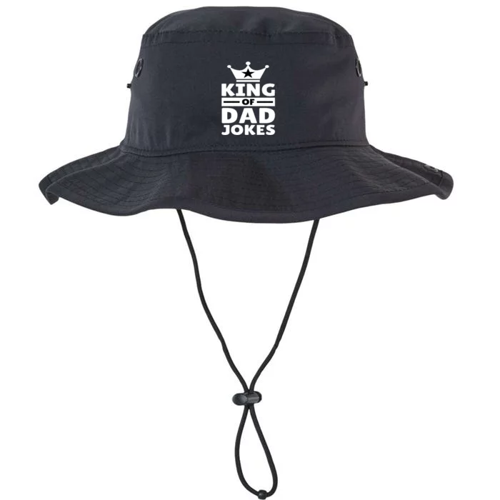 King Of Dad Jokes Gift Legacy Cool Fit Booney Bucket Hat