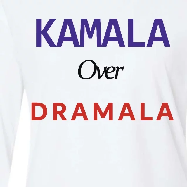 Kamala Over Dramala Womens Cotton Relaxed Long Sleeve T-Shirt