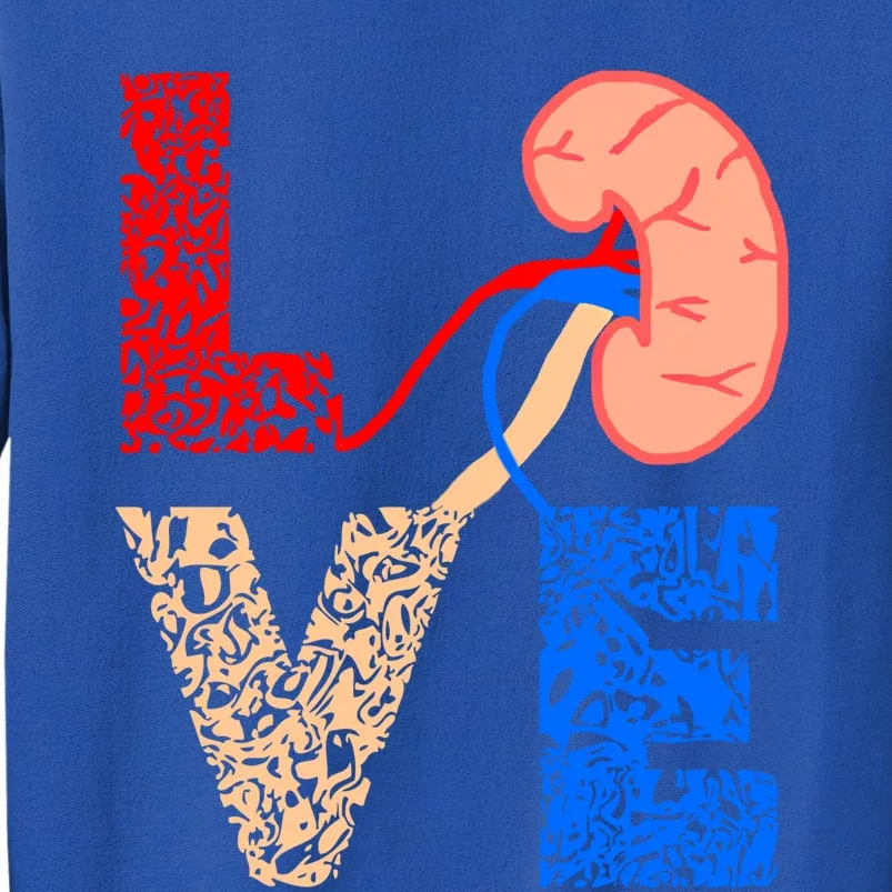 Kidney Organ Donation Love Dialysis Patients Nurse Nursing Funny Gift Sweatshirt