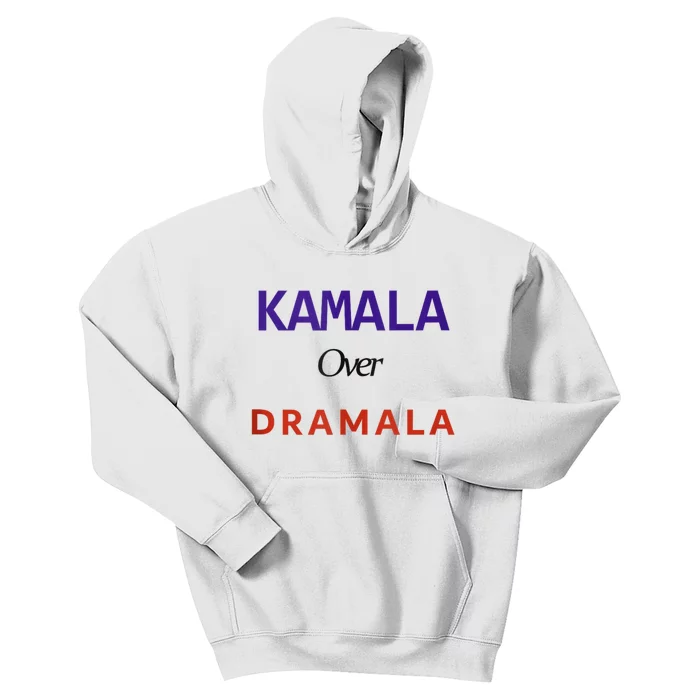 Kamala Over Dramala Kids Hoodie