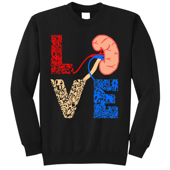 Kidney Organ Donation Love Dialysis Patients Nurse Nursing Sweatshirt