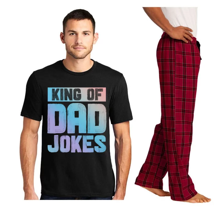 King Of Dad Jokes Hilarious Father Humor Dad Life Gift Pajama Set