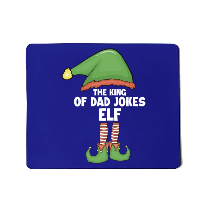 King Of Dad Jokes Elf Gift Family Xmas Santa Christmas Great Gift Mousepad