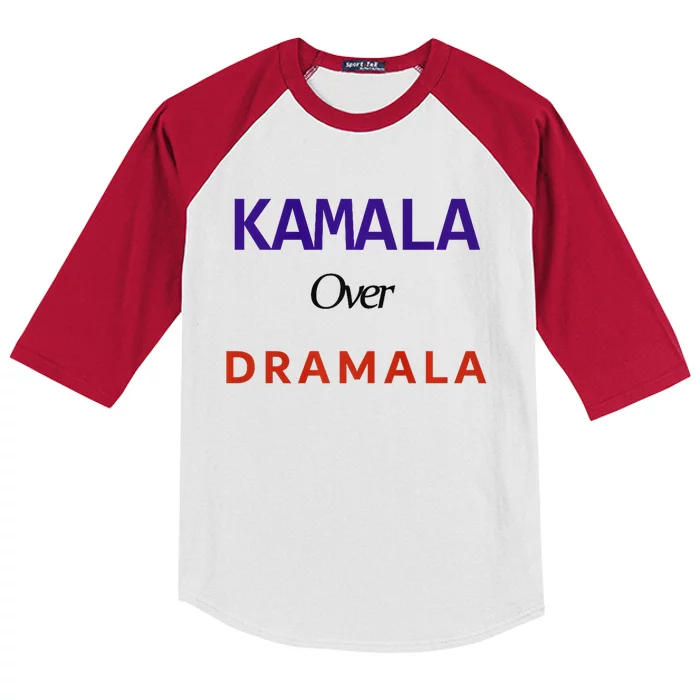 Kamala Over Dramala Kids Colorblock Raglan Jersey