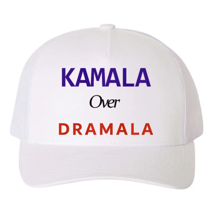 Kamala Over Dramala Yupoong Adult 5-Panel Trucker Hat