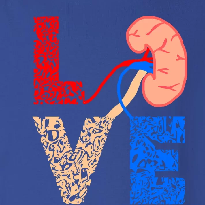 Kidney Organ Donation Love Dialysis Patients Nurse Nursing Gift Toddler Long Sleeve Shirt