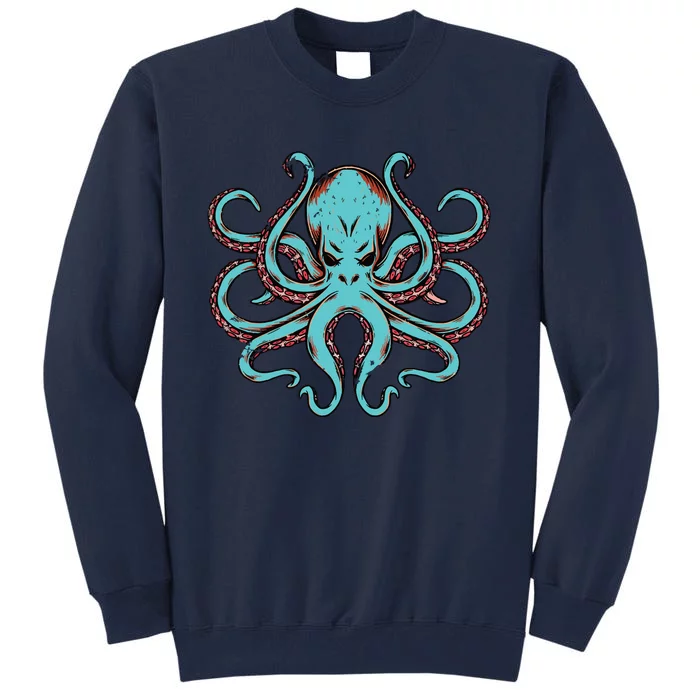 Kraken Octopus Funny Tall Sweatshirt