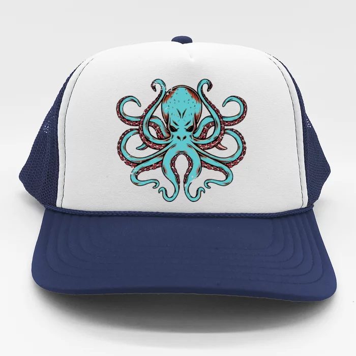 Kraken Octopus Funny Trucker Hat