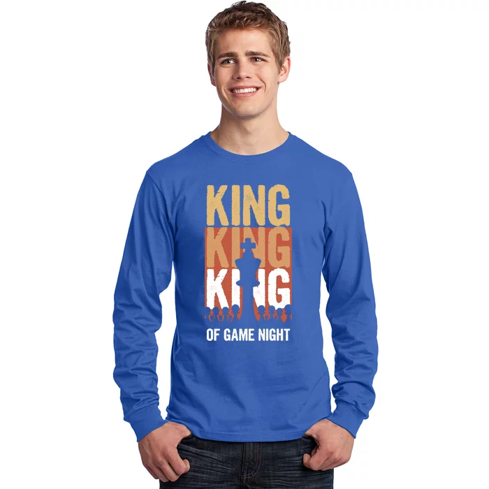 King Of Game Night Gift Long Sleeve Shirt