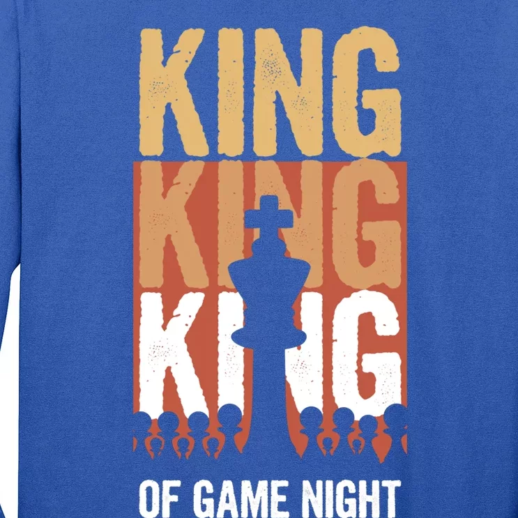 King Of Game Night Gift Long Sleeve Shirt