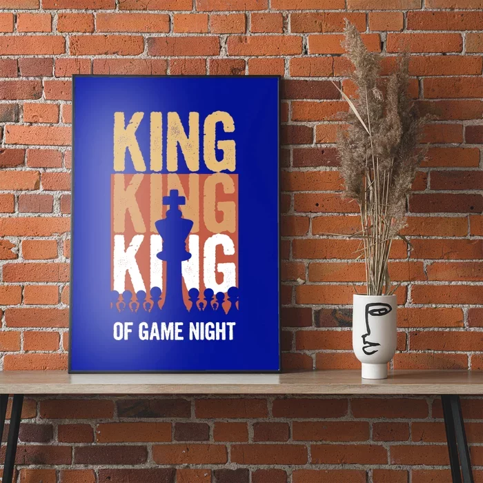 King Of Game Night Gift Poster