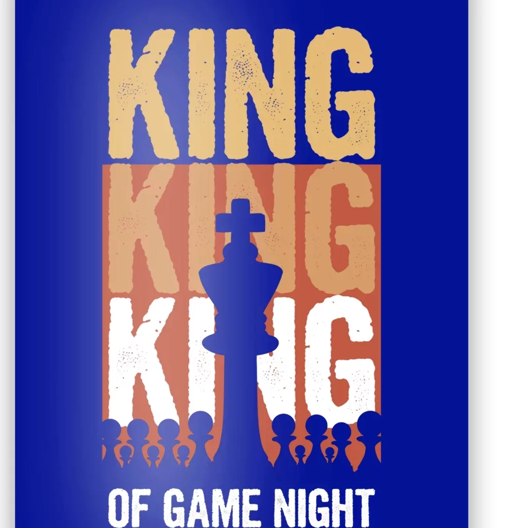 King Of Game Night Gift Poster