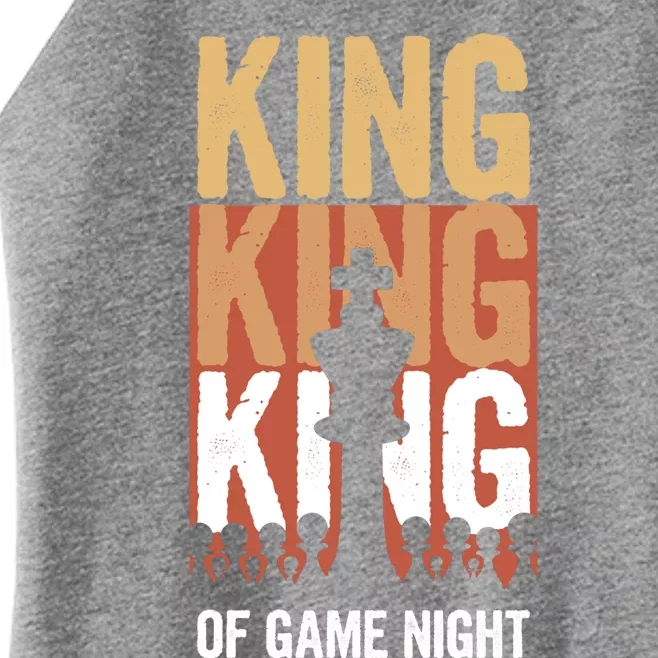 King Of Game Night Gift Women’s Perfect Tri Rocker Tank