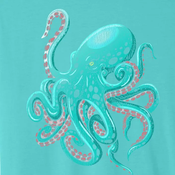 Kraken Octopus Gift ChromaSoft Performance T-Shirt