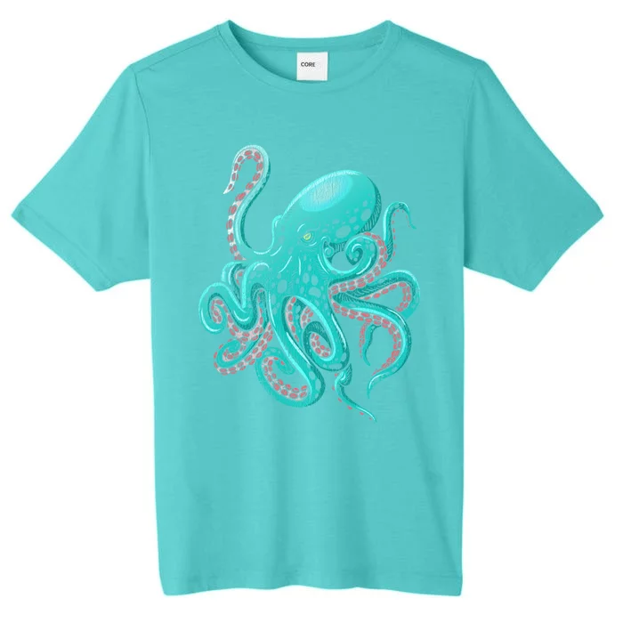 Kraken Octopus Gift ChromaSoft Performance T-Shirt