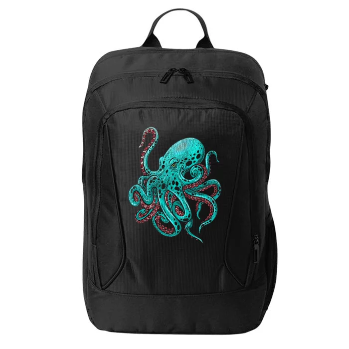 Kraken Octopus Gift City Backpack