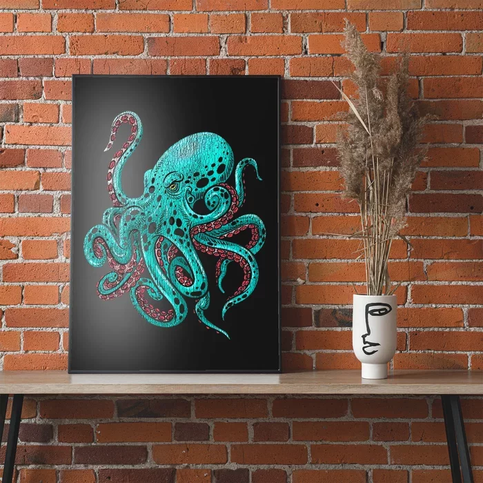 Kraken Octopus Gift Poster