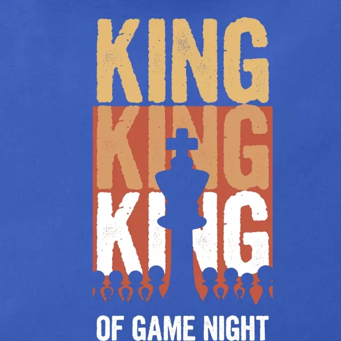 King Of Game Night Funny Gift Zip Tote Bag