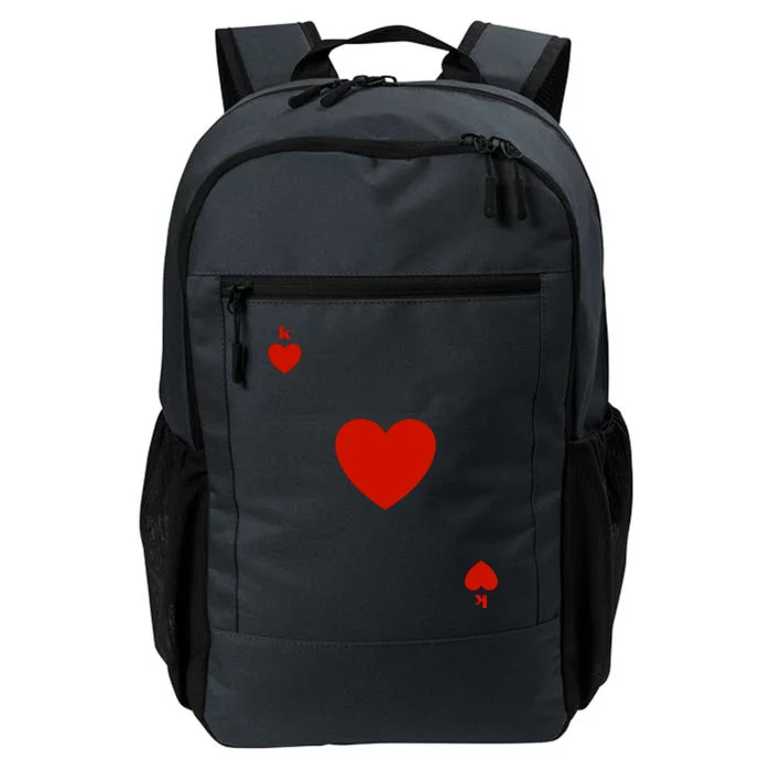 King Of Hearts Playing Card Poker Card Costume Daily Commute Backpack