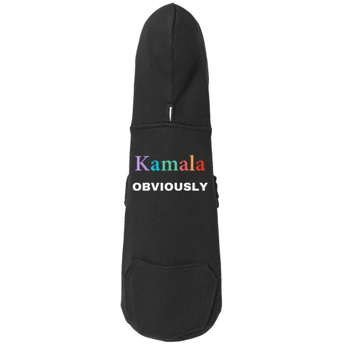 Kamala Obviously Harris Obviously Doggie 3-End Fleece Hoodie