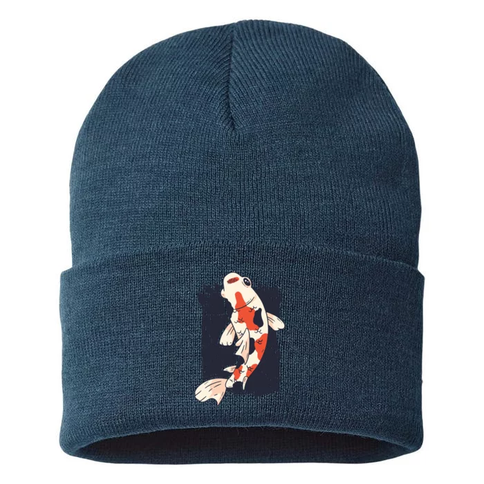 Koi Fish Sustainable Knit Beanie