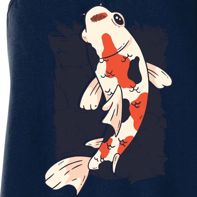 Koi Fish Women's Racerback Tank