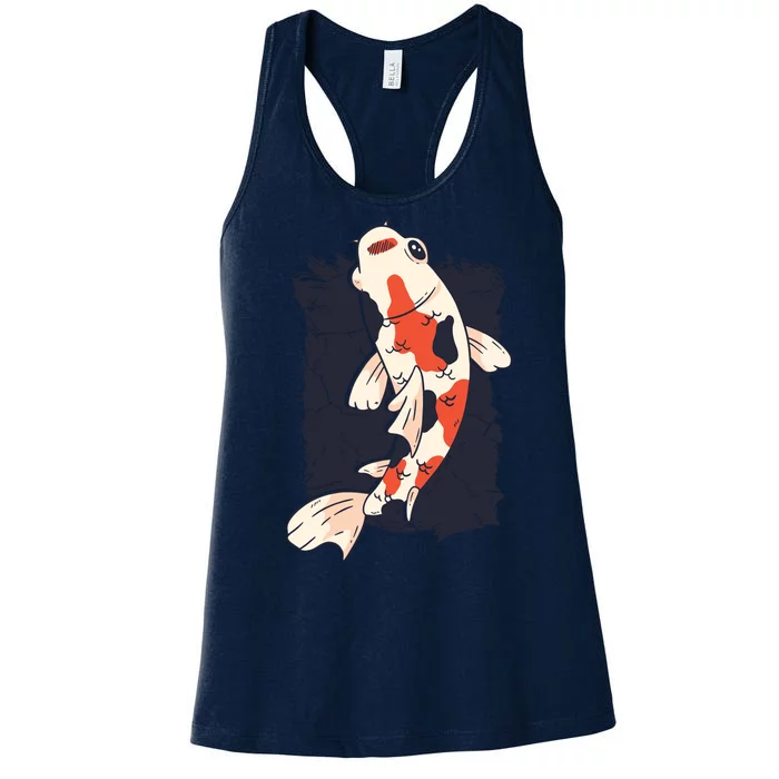 Koi Fish Women's Racerback Tank