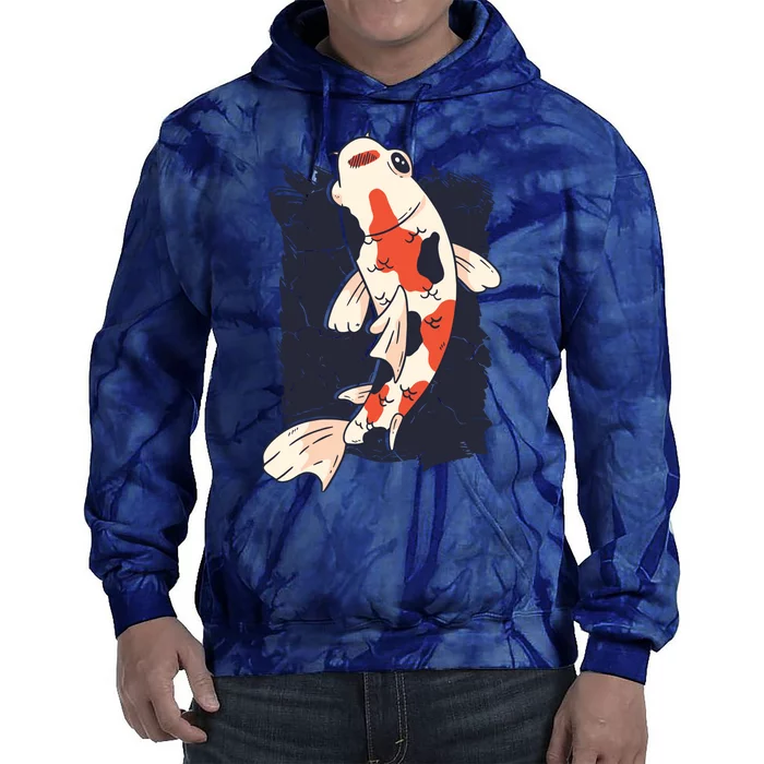 Koi Fish Tie Dye Hoodie