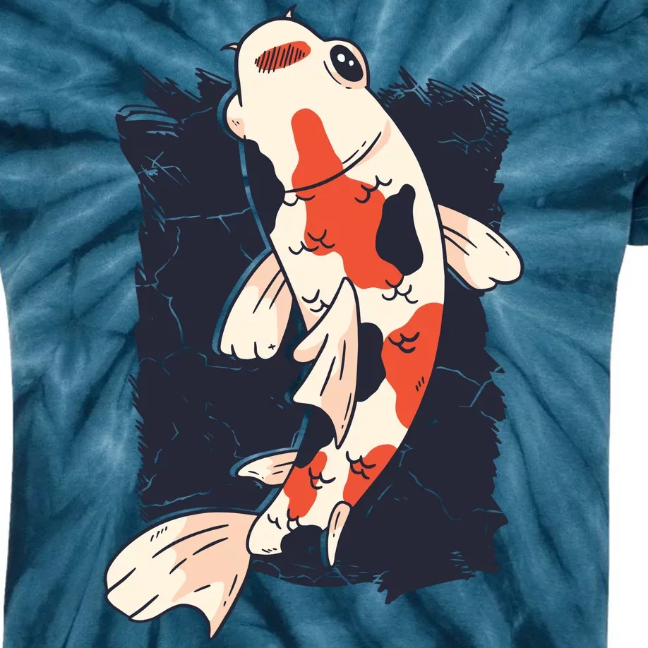 Koi Fish Kids Tie-Dye T-Shirt