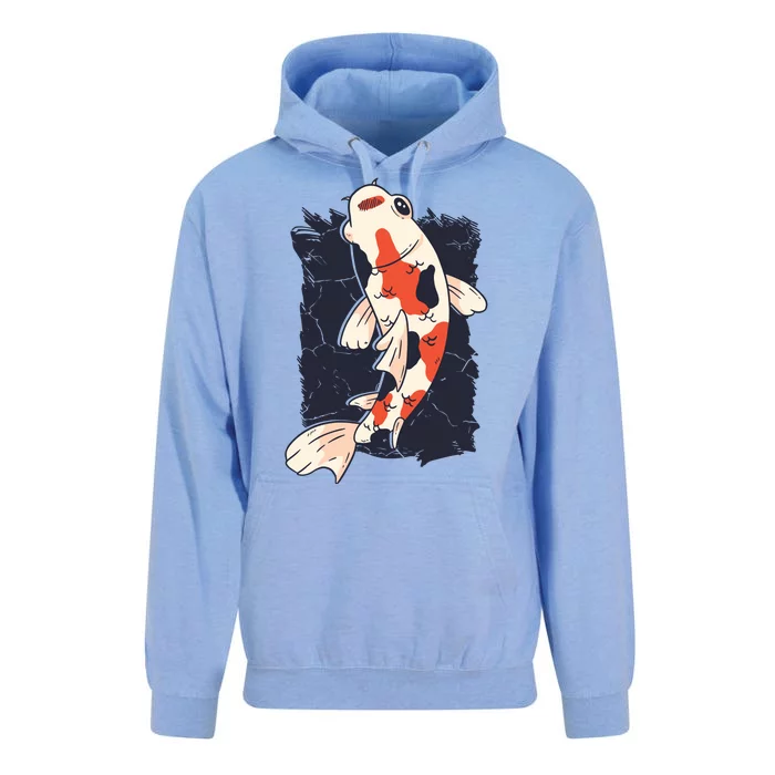 Koi Fish Unisex Surf Hoodie