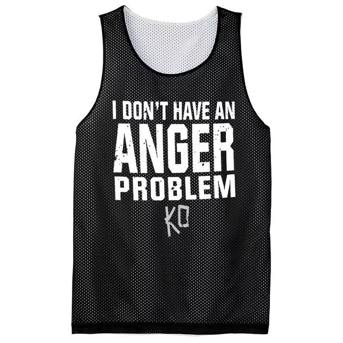 Kevin Owens I Don’t Have An Anger Problem Mesh Reversible Basketball Jersey Tank