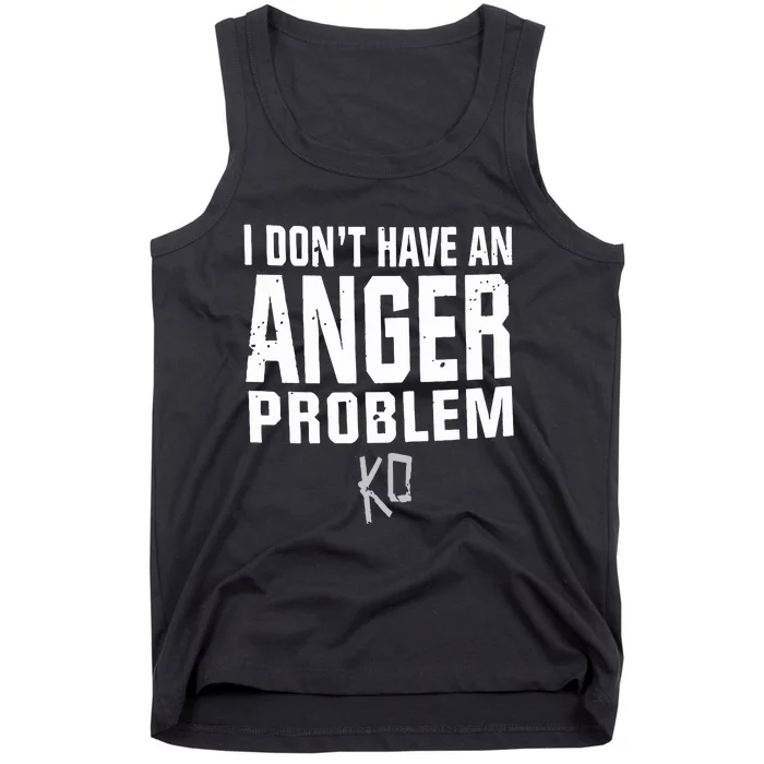 Kevin Owens I Don’t Have An Anger Problem Tank Top