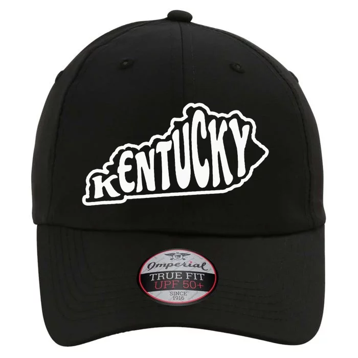 Kentucky Outline In White The Original Performance Cap