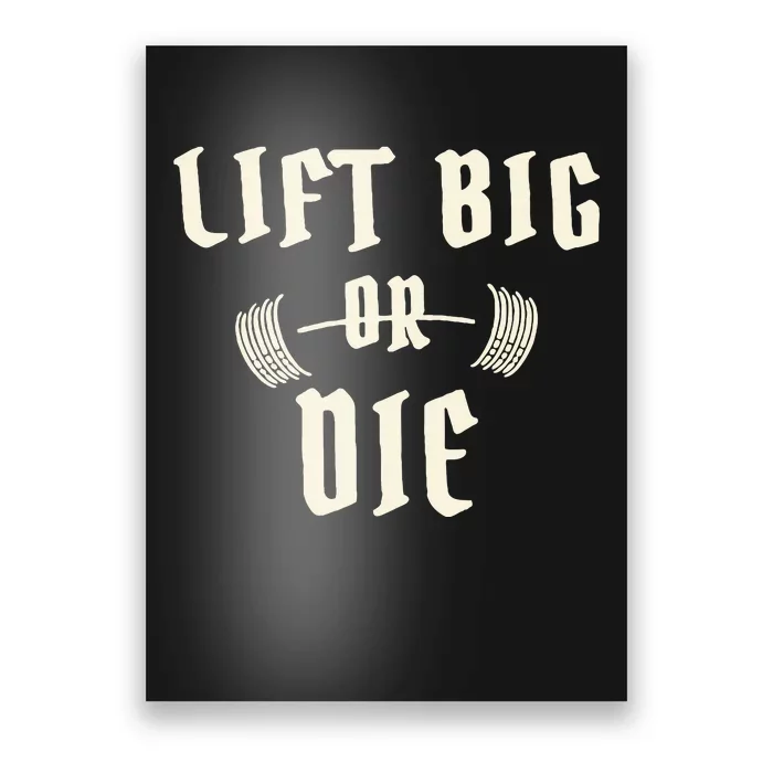 King Of Juco Merch Lift Big Or Die Poster