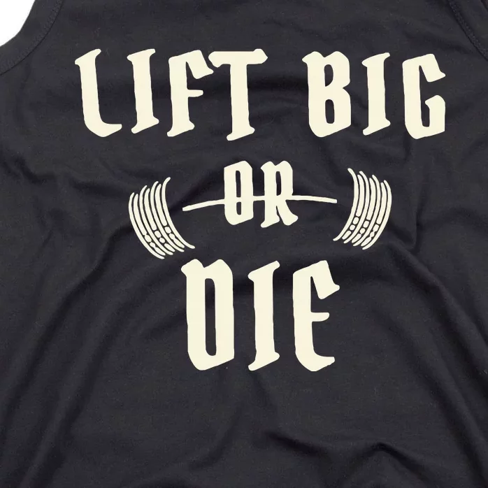 King Of Juco Merch Lift Big Or Die Tank Top