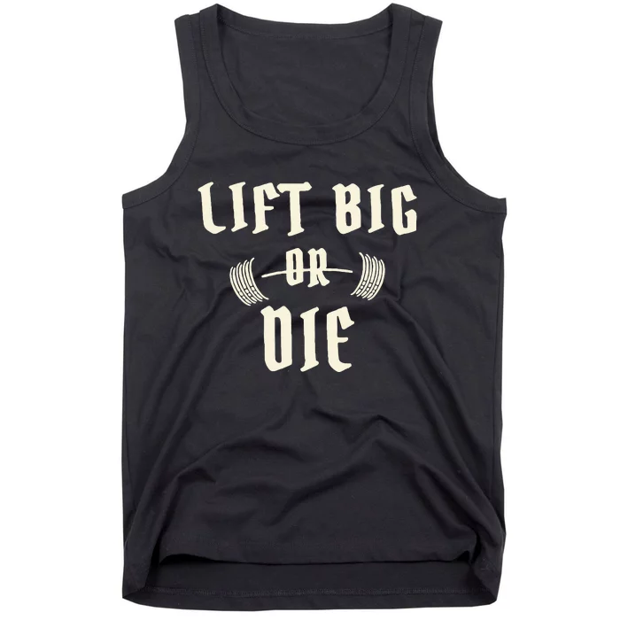 King Of Juco Merch Lift Big Or Die Tank Top