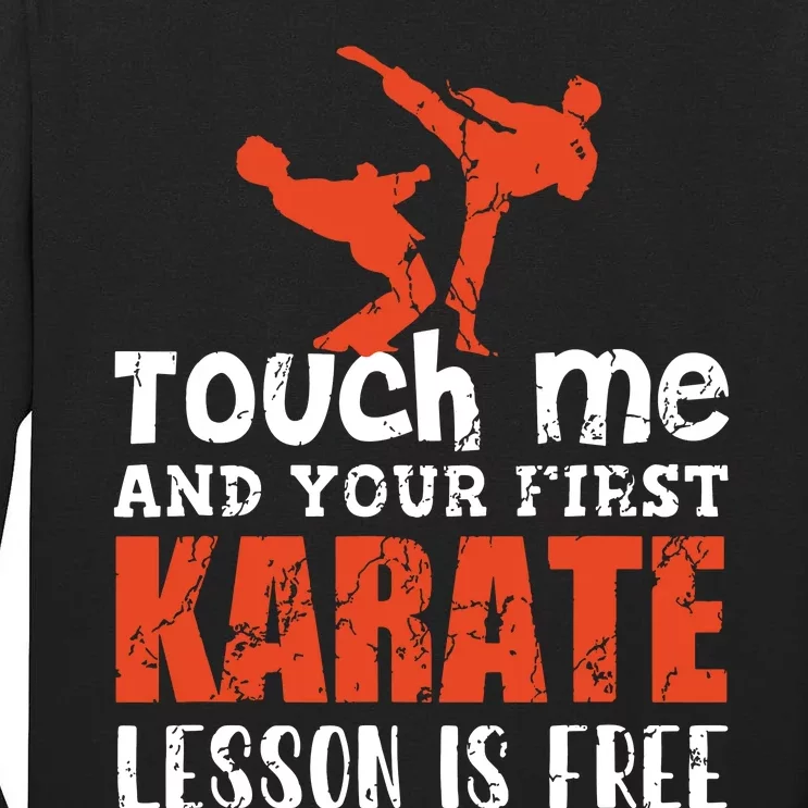 Karate Outfit Karate Karate For Karate Rankbelt Tall Long Sleeve T-Shirt