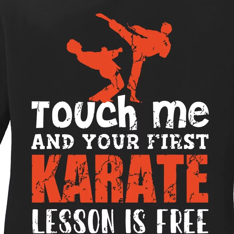 Karate Outfit Karate Karate For Karate Rankbelt Ladies Long Sleeve Shirt