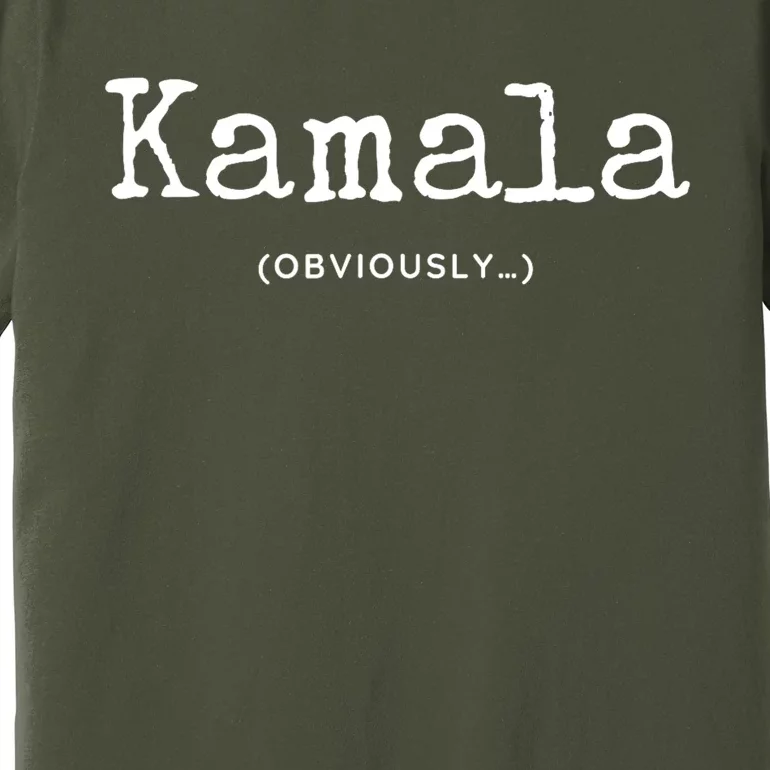 Kamala (Obviously) Premium T-Shirt