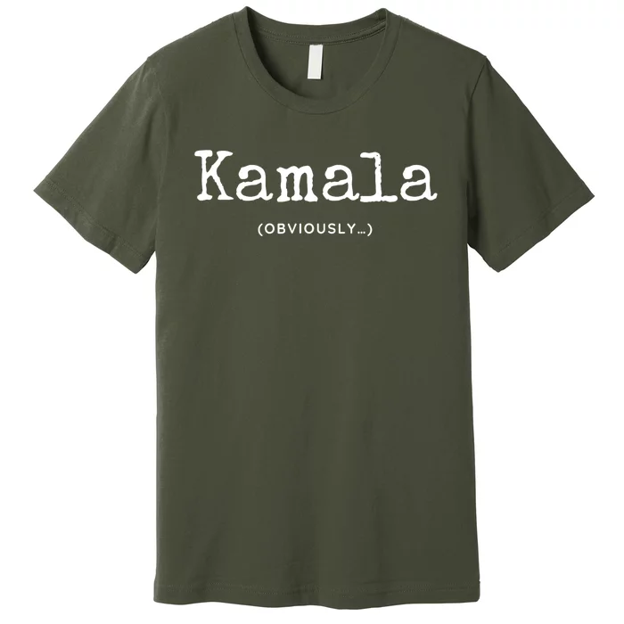 Kamala (Obviously) Premium T-Shirt